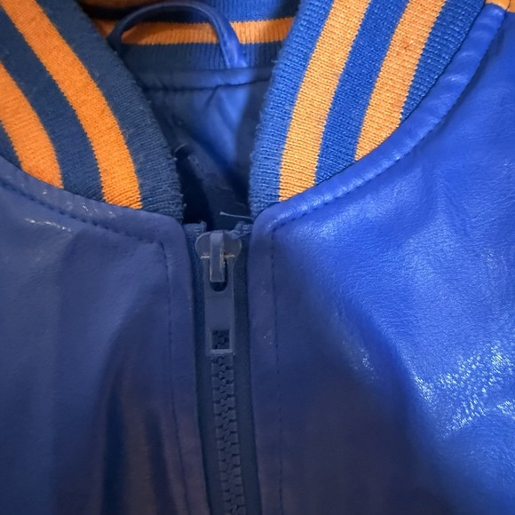 University Of Florida Gators Vintage Steve & Barry's Faux  Leather Jacket Size M - Picture 5 of 16